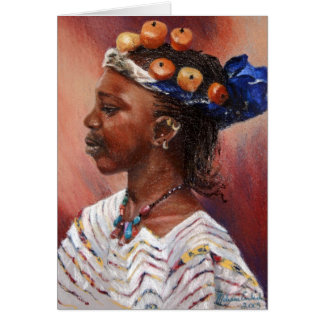 Fulani Amber Bead Girl