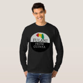 Fulani From Guinea Muslim Ancestry Initiation DNA T-shirt (Voorkant volledig)