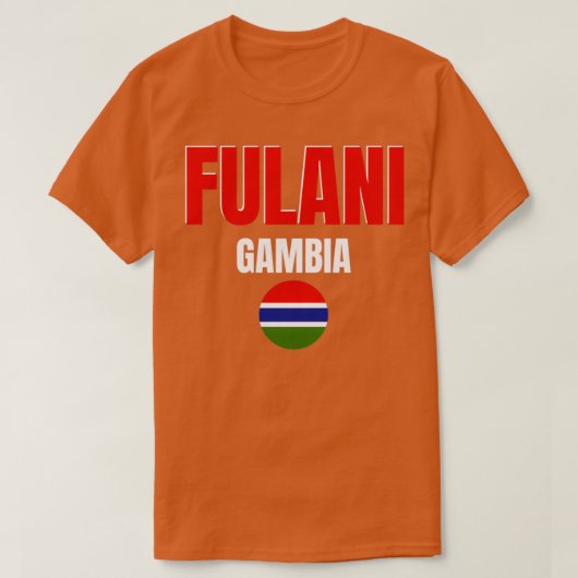Fulani Gambia Ancestors Glorious Proud African Tri T-shirt (Design voorkant)