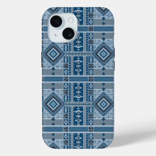 Fulani Mali Pattern - Afrikaanse tribale ontwerp Case-Mate iPhone Case (Achterkant)