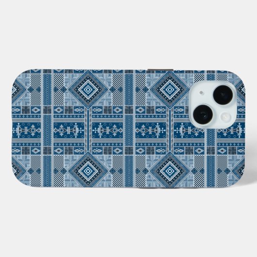Fulani Mali Pattern - Afrikaanse tribale ontwerp Case-Mate iPhone Case (Achterkant (horizontaal))