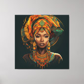Fulani Radiance Canvas Afdruk (Voorkant)