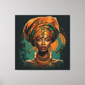 Fulani Radiance Canvas Afdruk (Voorkant)