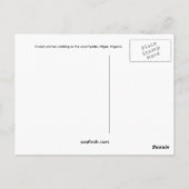 Fulani Woman in het platteland Briefkaart (Achterkant)