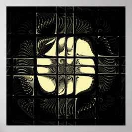 Fulcrum in Grunge stijl Poster