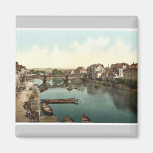Fulda Bridge, Cassel (d.w.z. Kassel), Hesse-Nassau Magneet