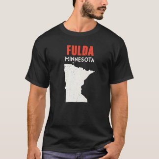 Fulda Minnesota Verenigde Staten Amerika Reizen Mi T-shirt