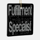 Fulfillation Specialist Extraordinaire Keramisch Ornament (Rechts)