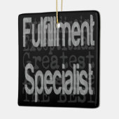 Fulfillation Specialist Extraordinaire Keramisch Ornament (Links)