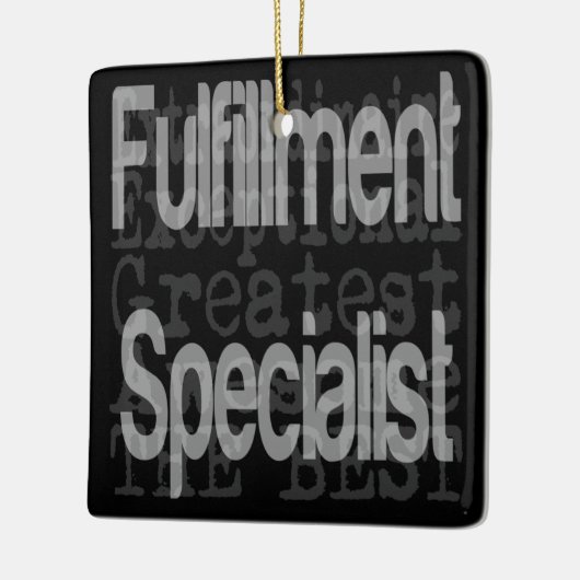 Fulfillation Specialist Extraordinaire Keramisch Ornament (Links)