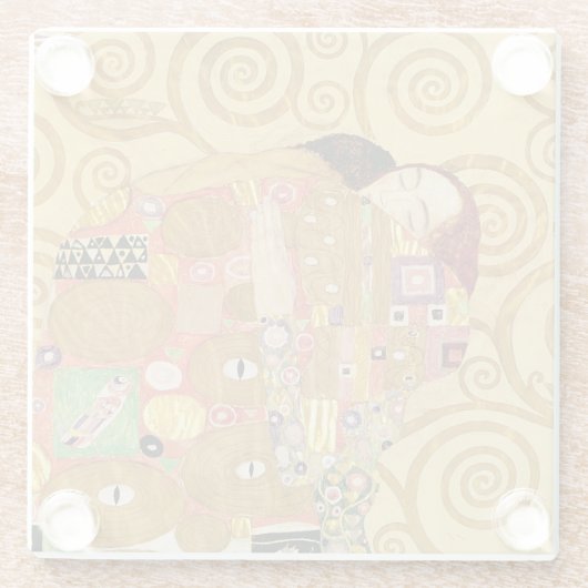 Fulfillment c.1905-09 2 glazen onderzetter (Achterkant)