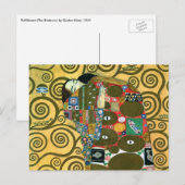 Fulfillment ook bekend als The Embrace door Gustav Briefkaart (Voorkant / Achterkant)