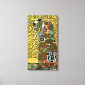 Fulfillment ook bekend als The Embrace door Gustav Canvas Afdruk (Voorkant)
