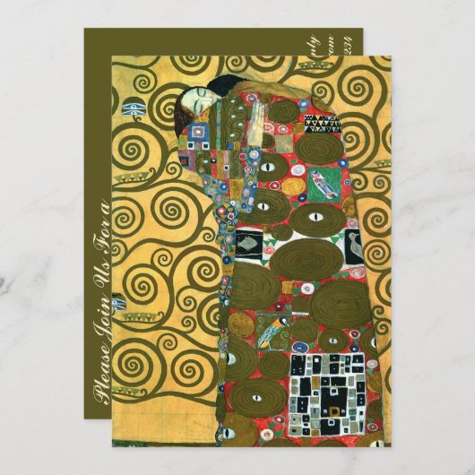 Fulfillment ook bekend als The Embrace door Gustav Kaart (Voorkant / Achterkant)