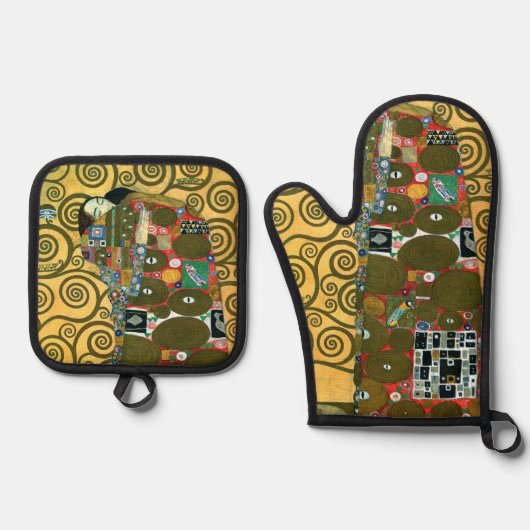 Fulfillment ook bekend als The Embrace door Gustav Ovenwant & Pannenlap Set (Voorkant)