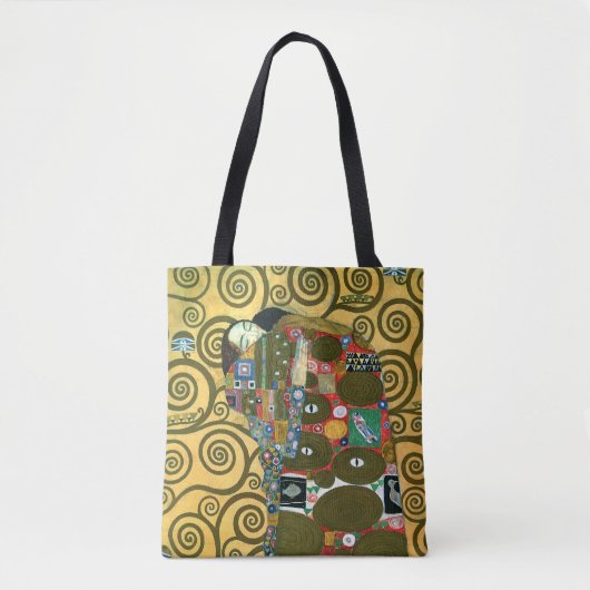 Fulfillment ook bekend als The Embrace door Gustav Tote Bag (Voorkant)