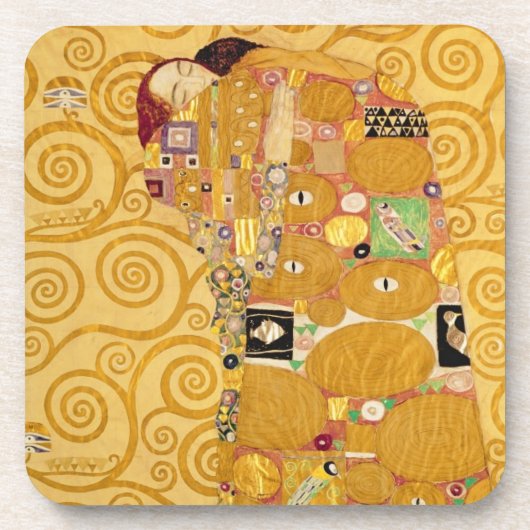 Fulfillment (Stoclet Frieze) c.1905-09 Drankjes Onderzetter (Voorkant)