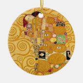 Fulfillment (Stoclet Frieze) c.1905-09 Keramisch Ornament (Voorkant)