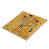 Fulfillment (Stoclet Frieze) c.1905-09 Tegeltje (Zijkant)