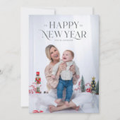 Full-Bleed Feestelijke Bold Feestdagenkaart (Voorkant)