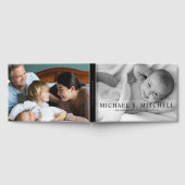 Full Bleed Foto Baby Doop Bris Sip en zie Gastenboek (Volledig)