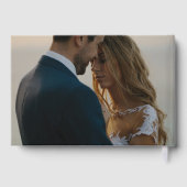 Full Bleed foto bruiloft of speciale gelegenheid Gastenboek (Achterkant)