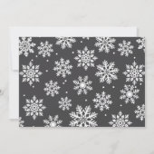 Full Bleed Foto met Modern Design Feestdagenkaart (Achterkant)