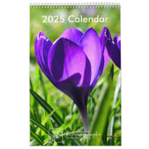Full Bloom 2025 Kalender één-pagina medium