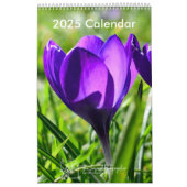Full Bloom 2025 Kalender één-pagina medium (Hoes)