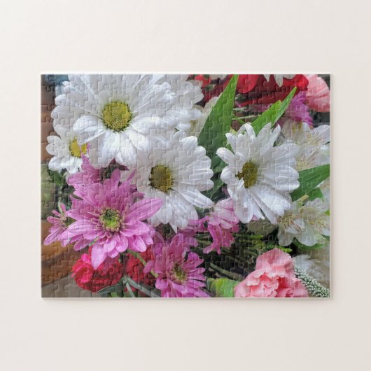 Full Bloom Bloemen Boeket Jigsaw Puzzel (Horizontaal)