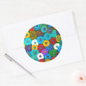 Full Circle-Sticker Ronde Sticker (Envelop)