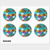 Full Circle-Sticker Ronde Sticker (Vel)
