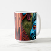 full color 3D Koffiemok (Voorkant rechts)