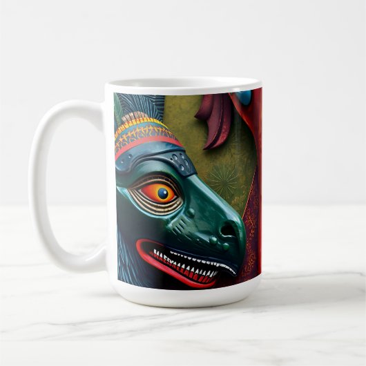 full color 3D Koffiemok (Links)