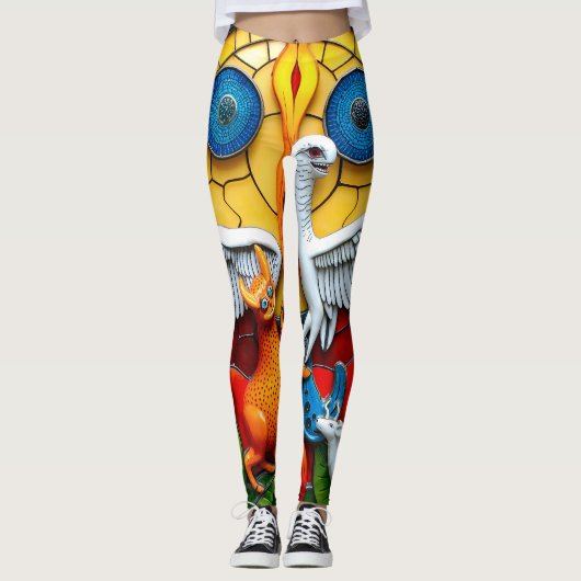 full color 3D Leggings (Voorkant)