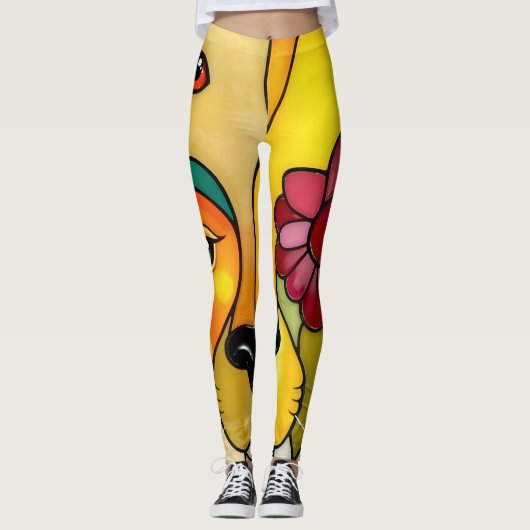 full color 3D Leggings (Voorkant)