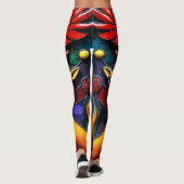 full color 3D Leggings (Achterkant)