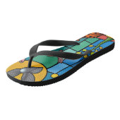 full color 3D Teenslippers (Schuin)