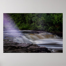 Full Color afbeelding van de bekende Ocqueoc Herfs Poster