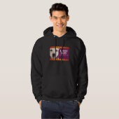 Full Color Black Hoodie! Hoodie (Voorkant volledig)