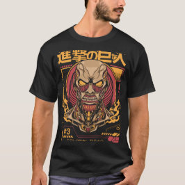Full Color Eren Titan Print T-shirt