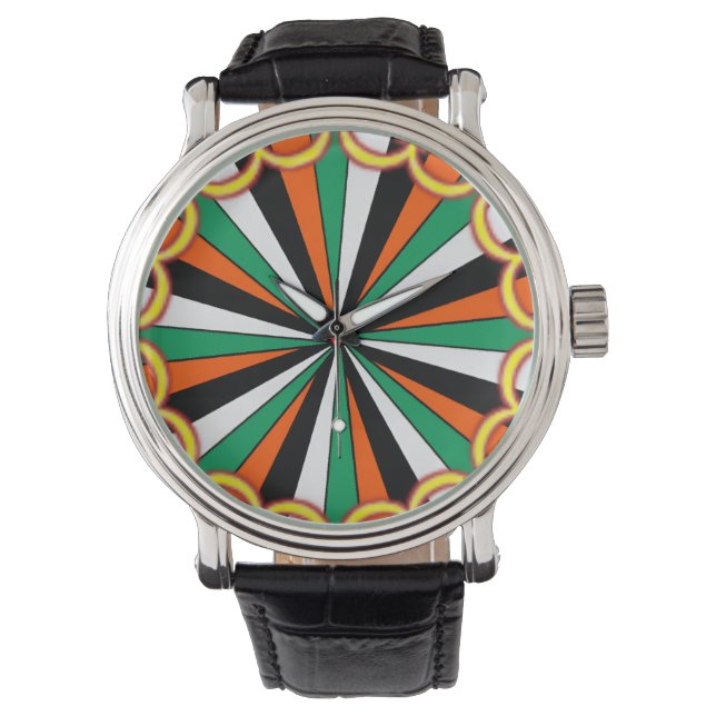 full colour custom printing face buckleeWatch Horloge (Voorkant)