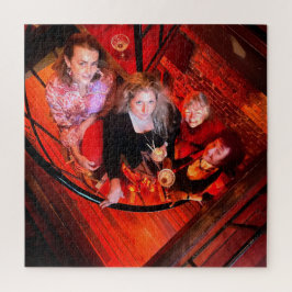 Full colour Karisma on Fire publicity image 2024  Legpuzzel