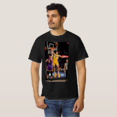Full Court Press Bold Basketbal Streetwear Tshirt (Voorkant volledig)