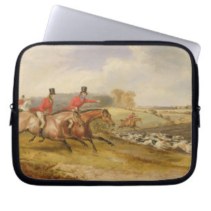 Full Cry, Bachelor's Hall, 1835 (olie op doek) Laptop Sleeve