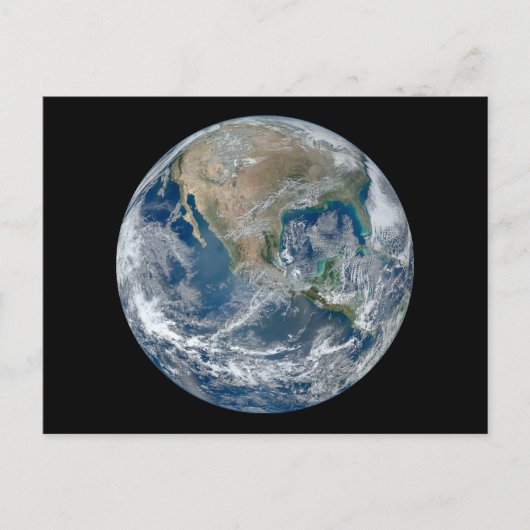 Full Earth 2012 Briefkaart (Voorkant)