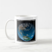 Full Earth met Noord- en Zuid-Amerika. Koffiemok (Links)
