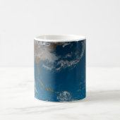 Full Earth met Noord- en Zuid-Amerika. Koffiemok (Center)