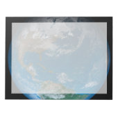 Full Earth met Noord- en Zuid-Amerika. Notitieblok (Voorkant)