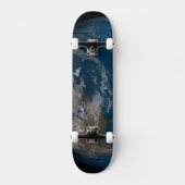 Full Earth met Noord- en Zuid-Amerika. Persoonlijk Skateboard (Voorkant)